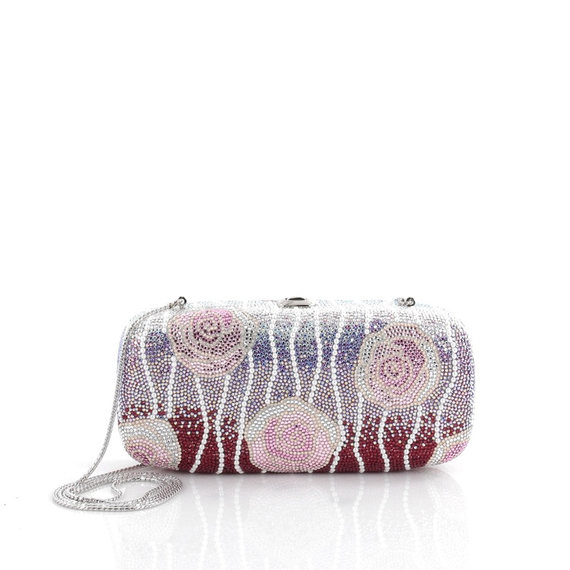 Floral Minaudiere Crystal Small S744816803675
