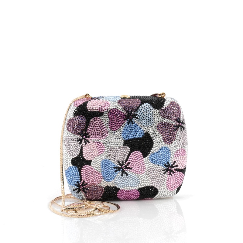 Floral Minaudiere Crystal Small S744816806109