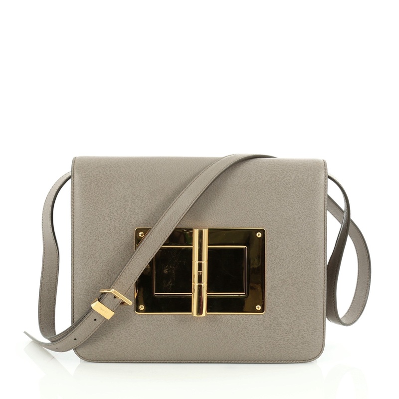 Tom Ford Natalia Convertible Clutch Leather Large