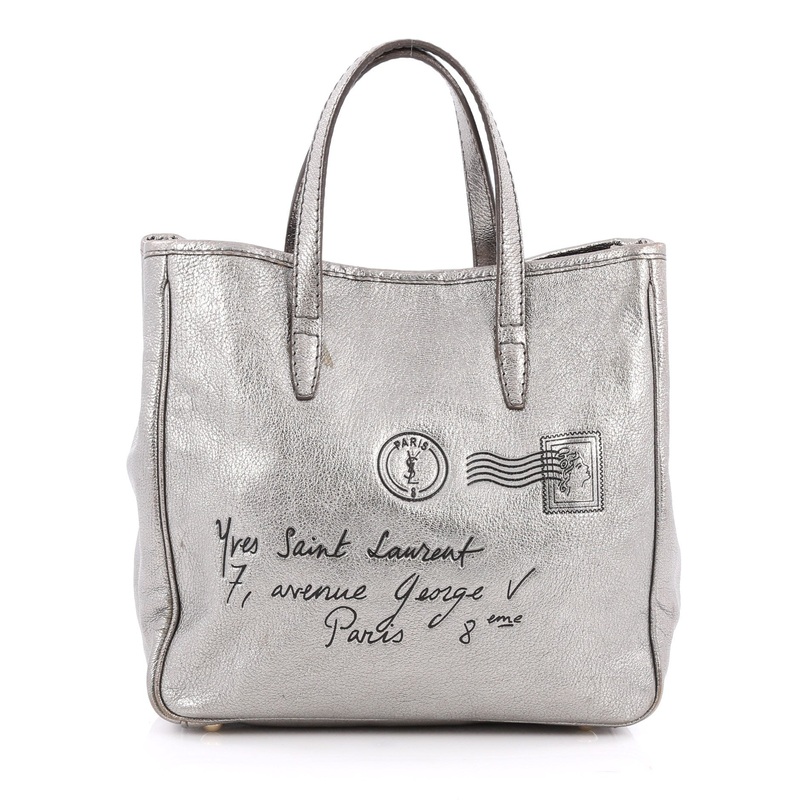 Y-Mail Tote Leather Small