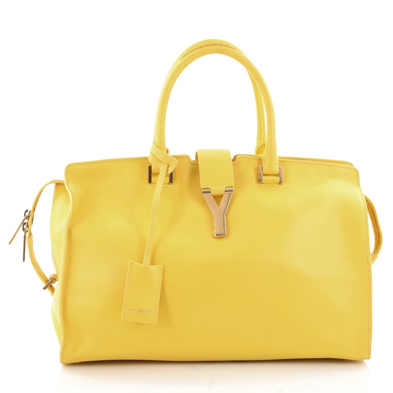 Classic Y Cabas Leather Medium S744816800037