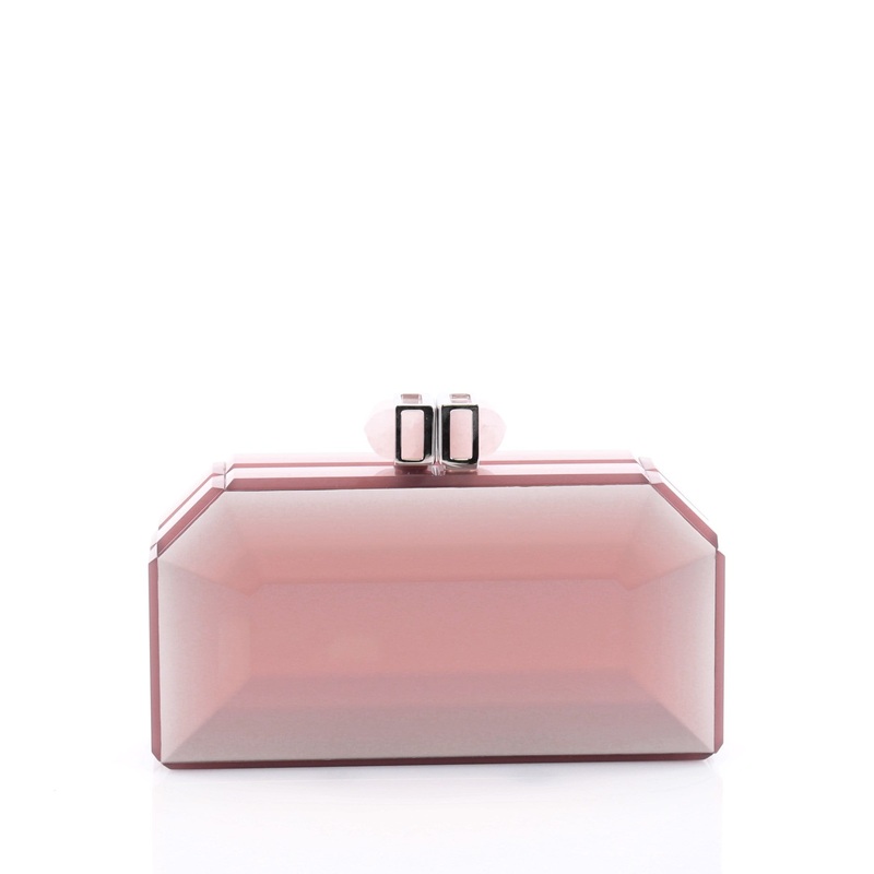 Faceted Box Clutch Acrylic S744816799460
