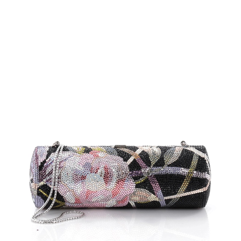 Floral Minaudiere Crystal Long S744816801102