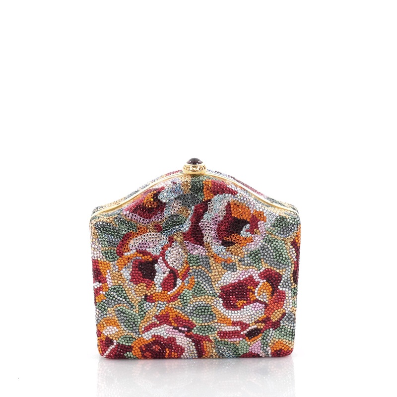 Floral Minaudiere Crystal Small S744816801507