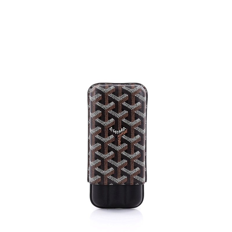 3 Cigar Holder Coated Canvas