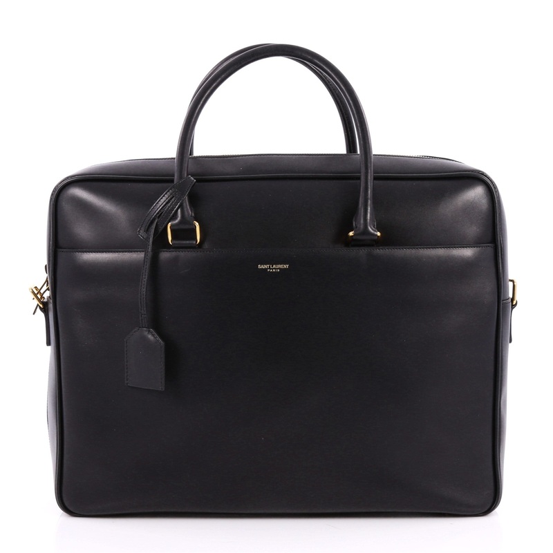 Classic Duffle Briefcase Leather S744816795684