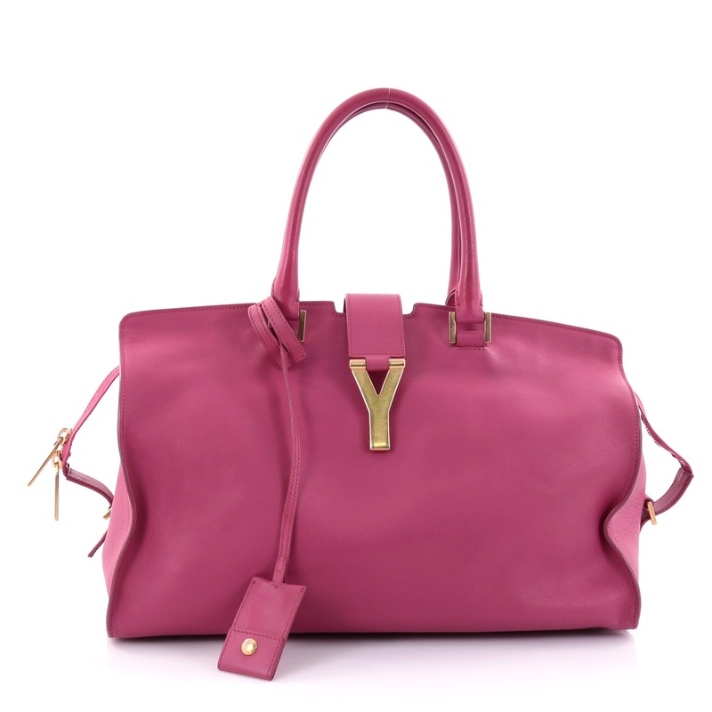 Classic Y Cabas Leather Medium S744816795363