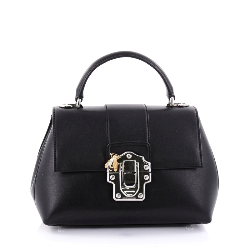 Convertible Lucia Top Handle Bag Leather Medium S744816795104