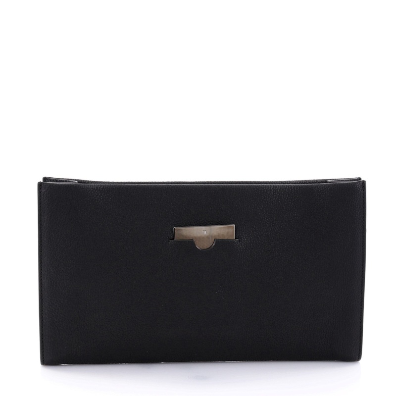 Wrap Clutch Leather Medium