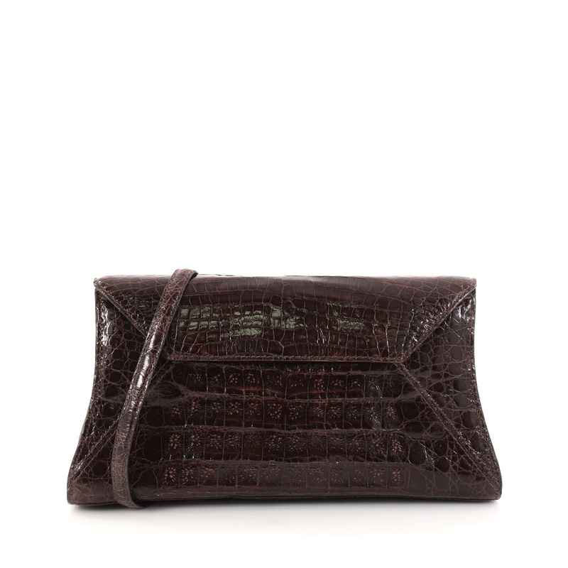 Envelope Convertible Clutch Crocodile S744816791192