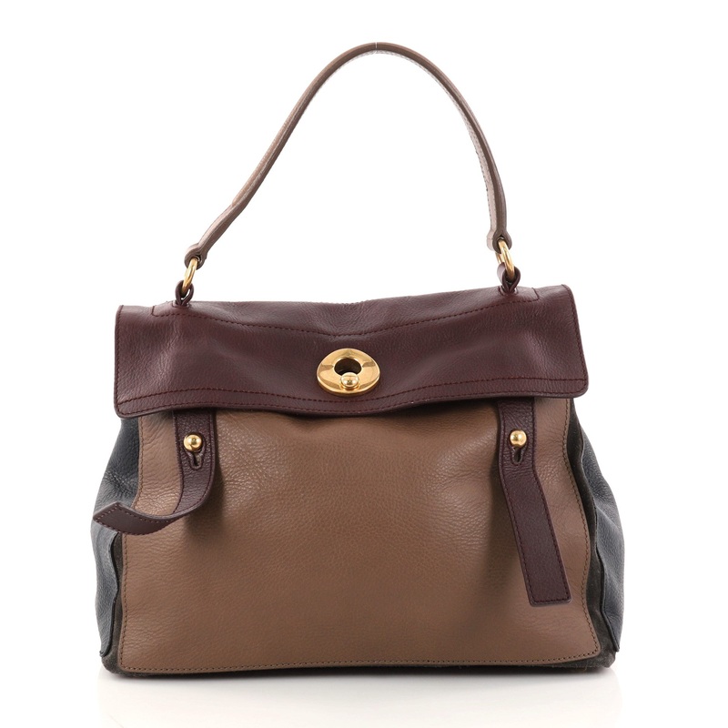 Tricolor Muse Two Handbag Leather Medium S744816792605