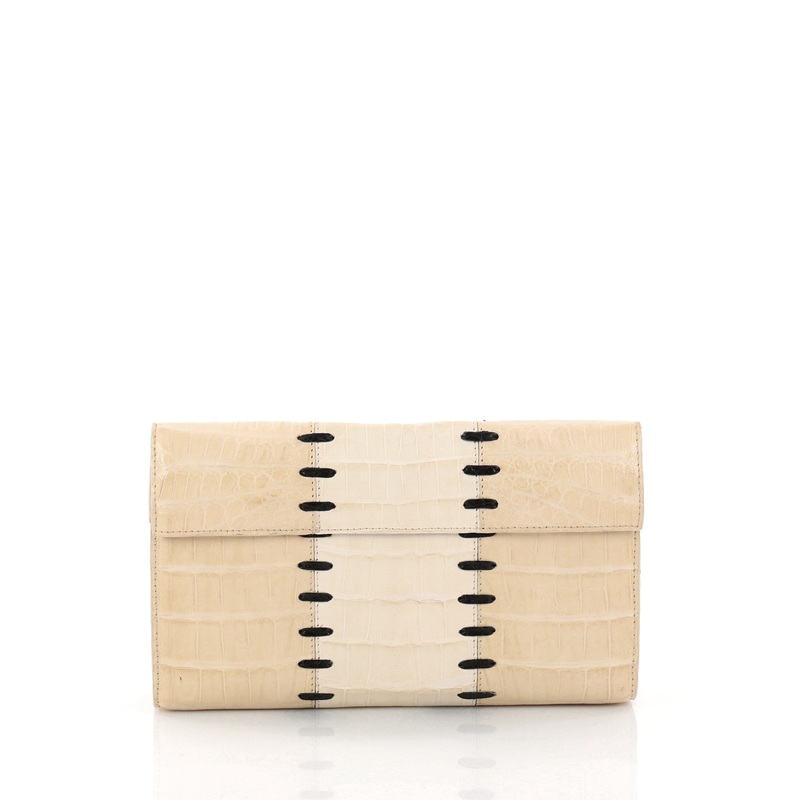 Flap Clutch Crocodile Small S744816786817