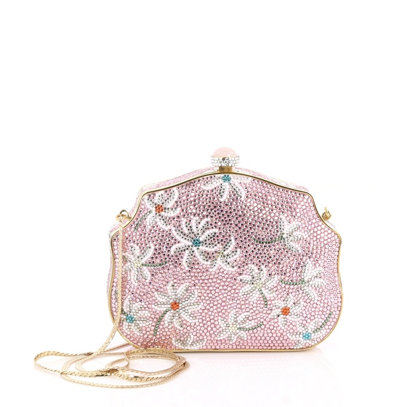 Floral Minaudiere Crystal Small S744816788757