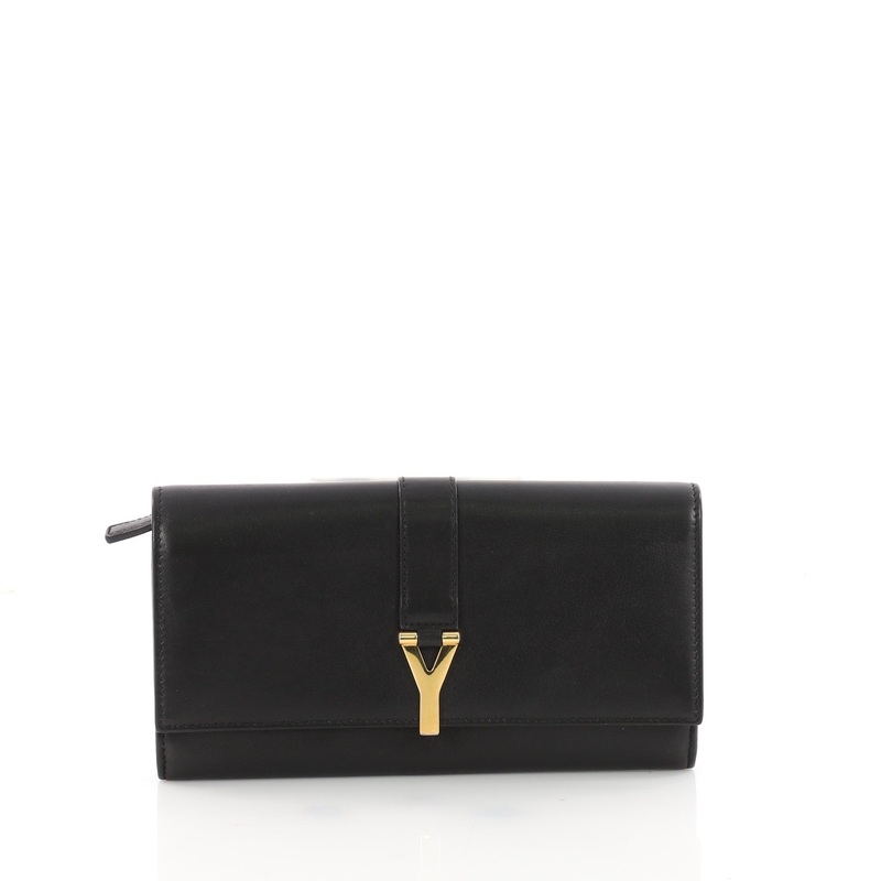 Y Line Flap Wallet Leather Long S744816783239