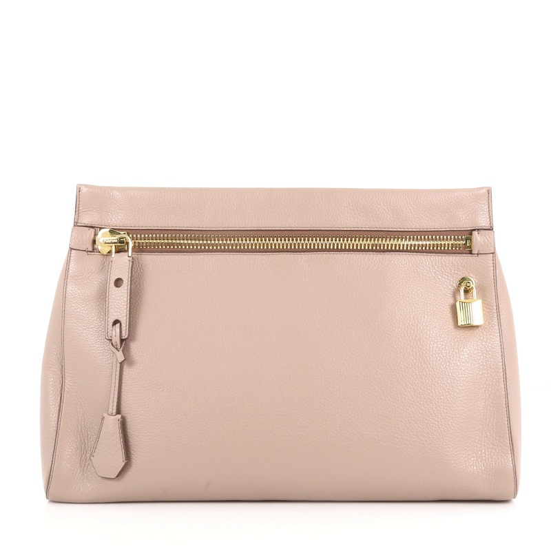 Alix Clutch Leather Small