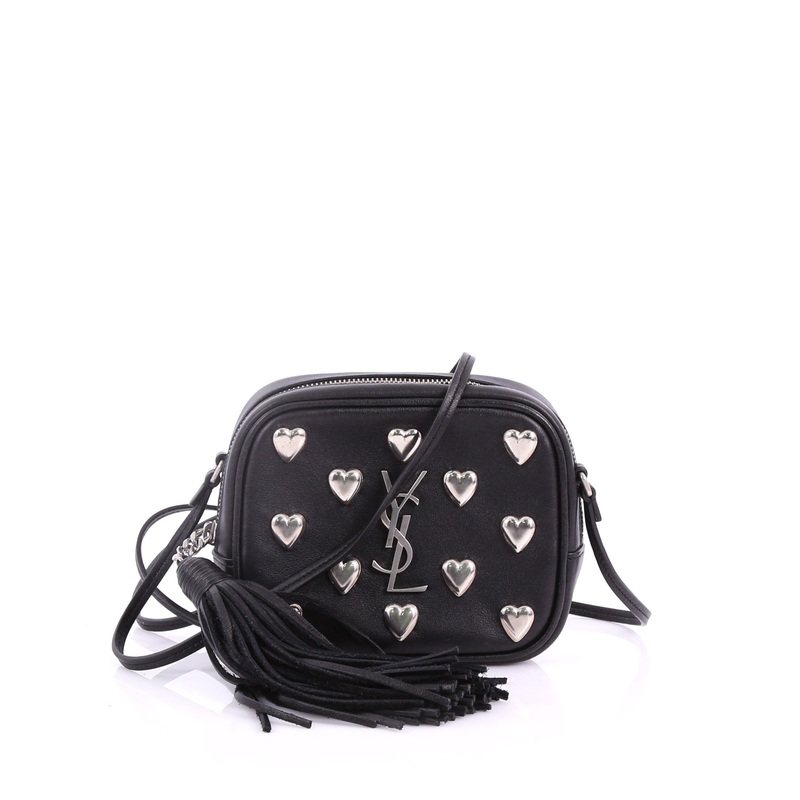 Classic Monogram Blogger Crossbody Bag Studded Leather Small S744816777788