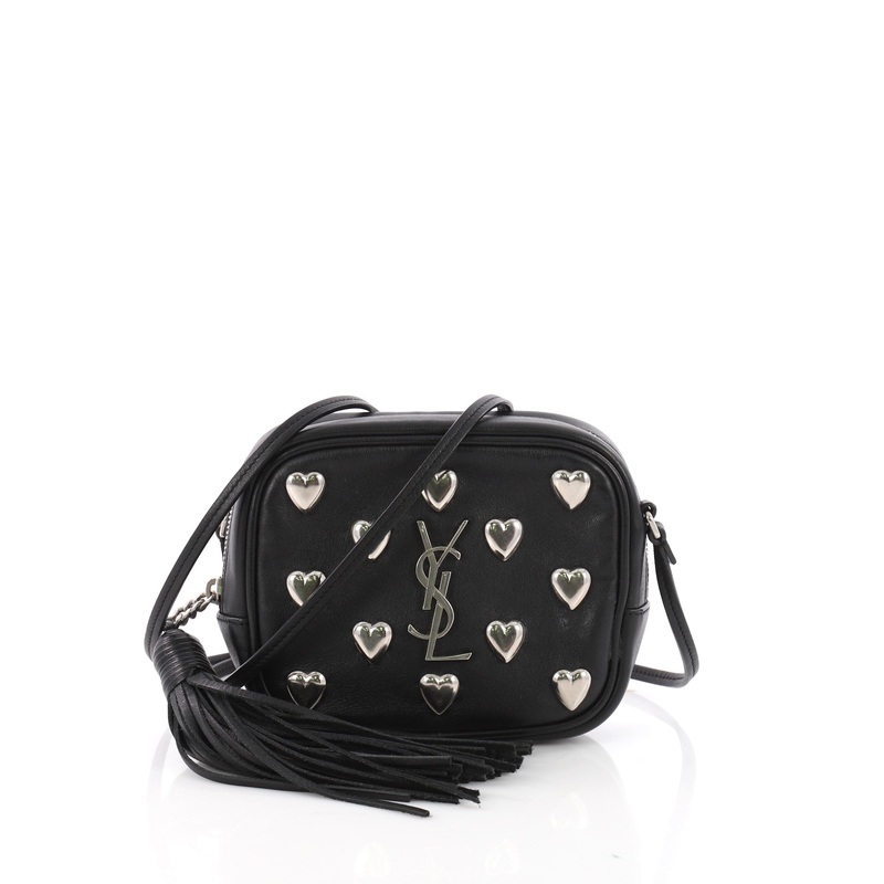 Classic Monogram Blogger Crossbody Bag Studded Leather Small S744816779593
