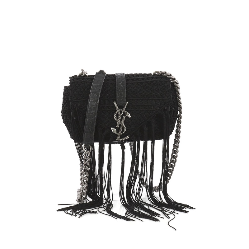 Classic Monogram Crossbody Bag Crochet Over Leather Baby S744816778427