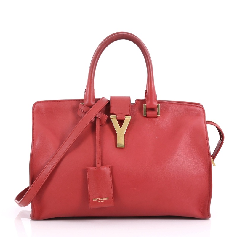 Classic Y Cabas Leather Small S744816778030