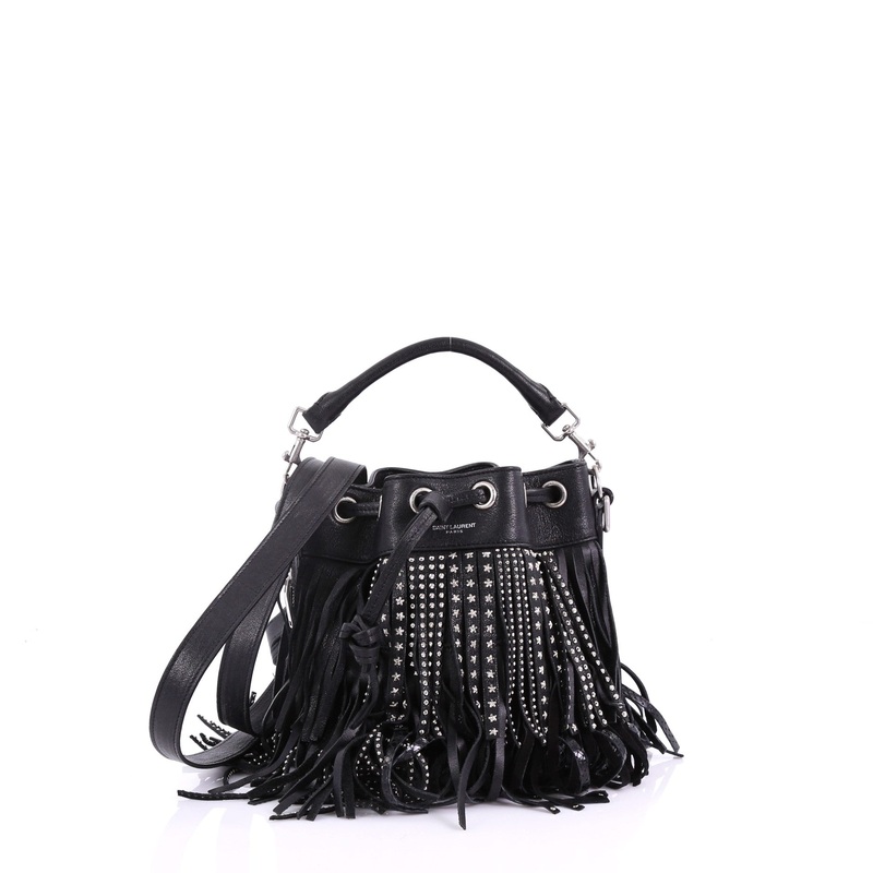 Emmanuelle Bucket Bag Studded Leather Small S744816772022