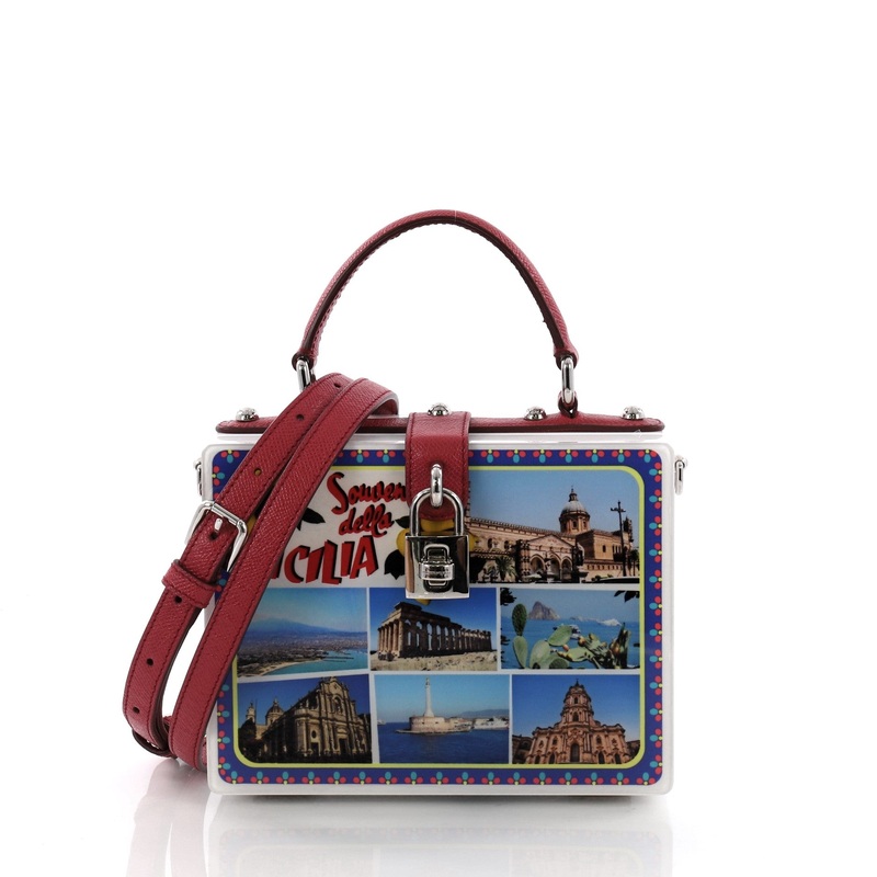 Treasure Box Bag Painted Plexiglass Small