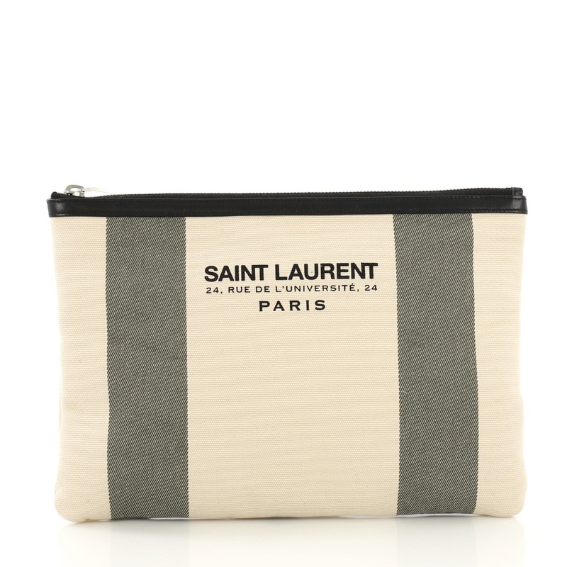 Beach Zip Pouch Canvas Medium S744816765622