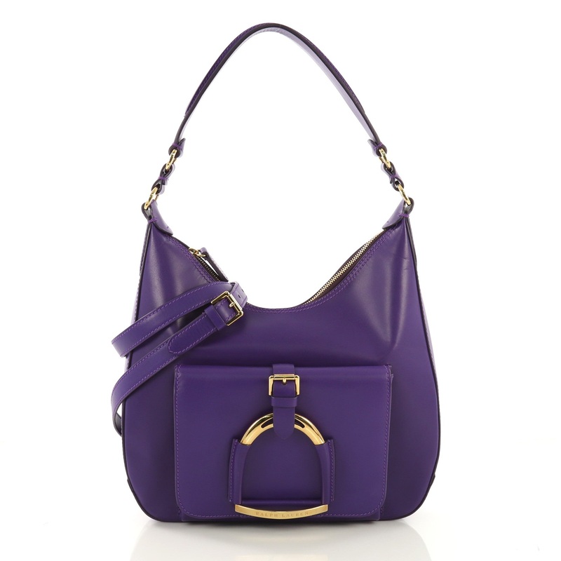 Stirrup Hobo Calfskin Leather Small S744816767369