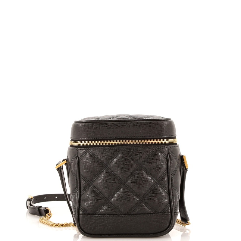 80’s Vanity Bag Quilted Leather S744816764496