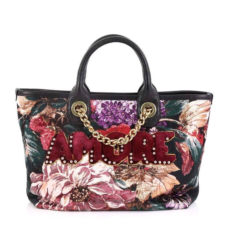 Amore Shopping Tote Jacquard Medium