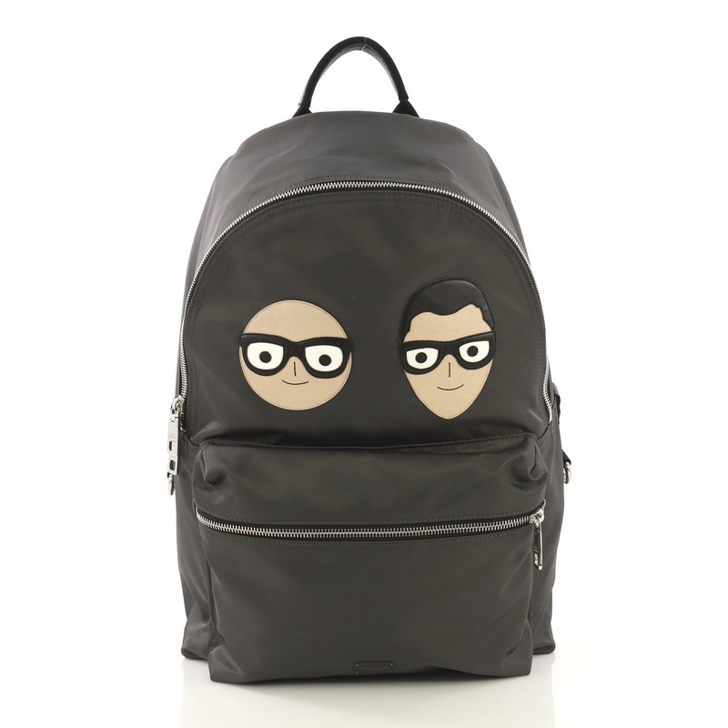 Vulcano Backpack Nylon with Applique S744816764788