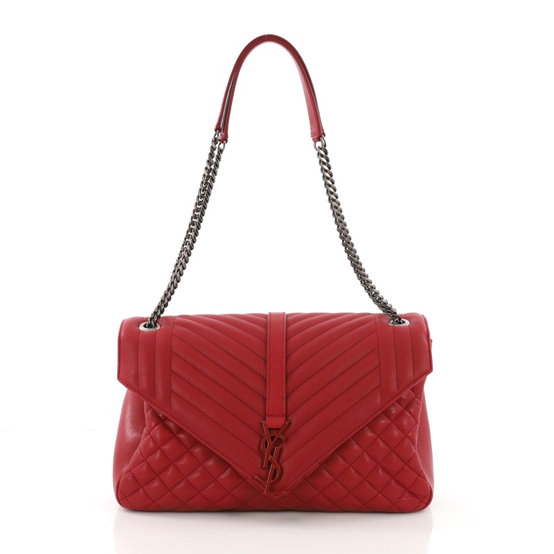 Classic Monogram Slouchy Flap Bag Quilted Leather Large S744816755885