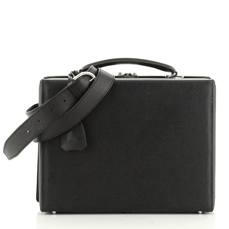 Grace Box Briefcase Leather Small