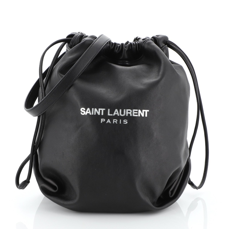 Teddy Bucket Bag Leather Small S744816740883