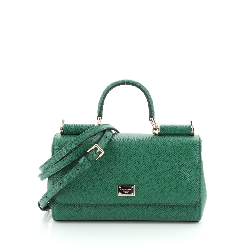 Miss Sicily Convertible Clutch Leather Mini S744816727075