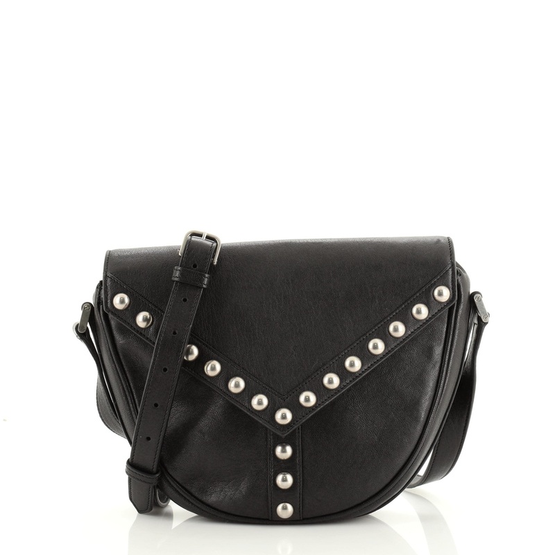 Y Studs Crossbody Bag Leather Small S744816720259