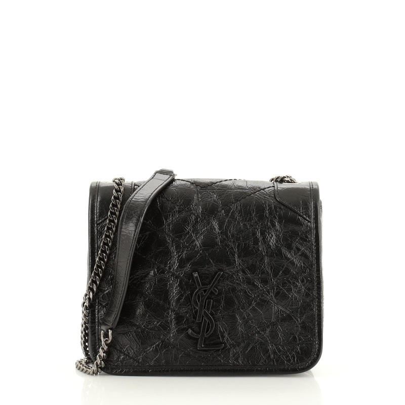 Niki Chain Wallet Matelasse Chevron Leather S744816714996
