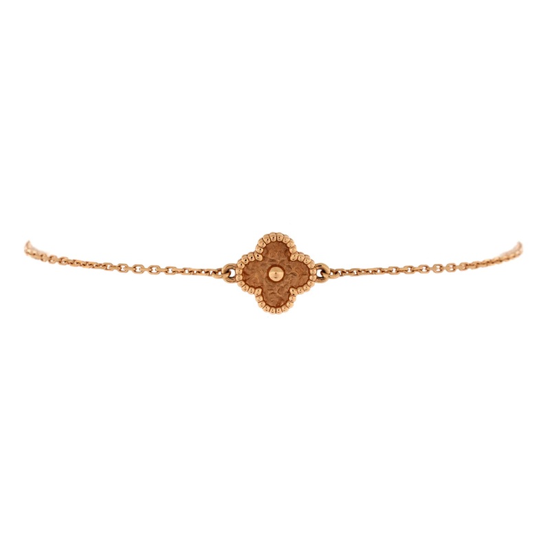 Sweet Alhambra Bracelet 18K Rose Gold S744816717192