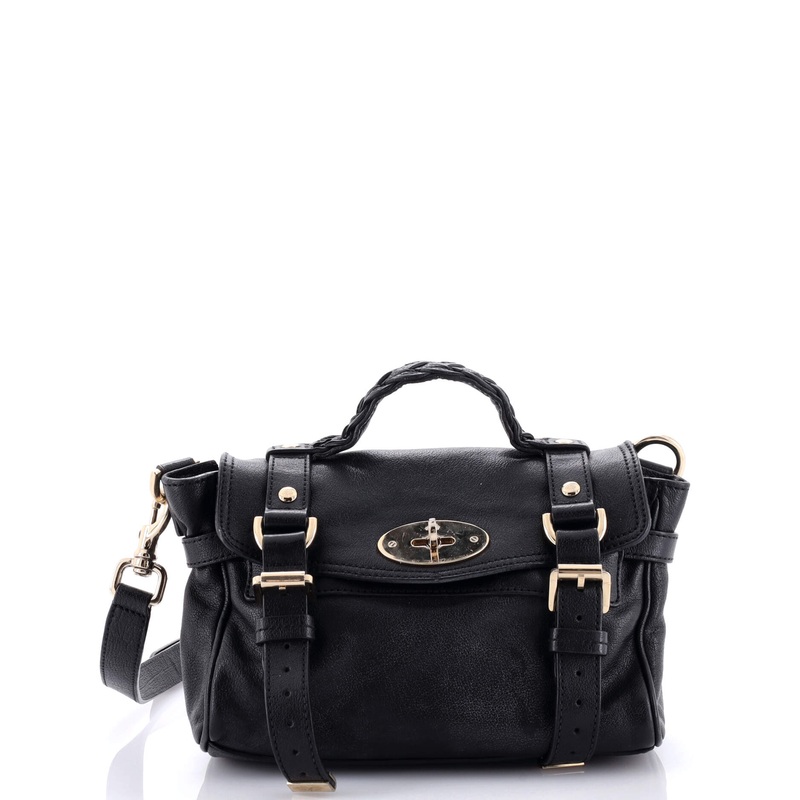 Alexa Satchel NM Grainy Leather Mini S744816706150