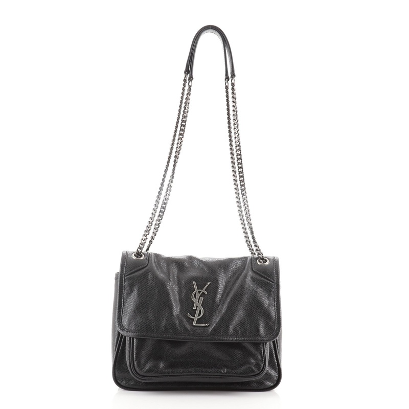 Niki Chain Flap Bag Leather Baby