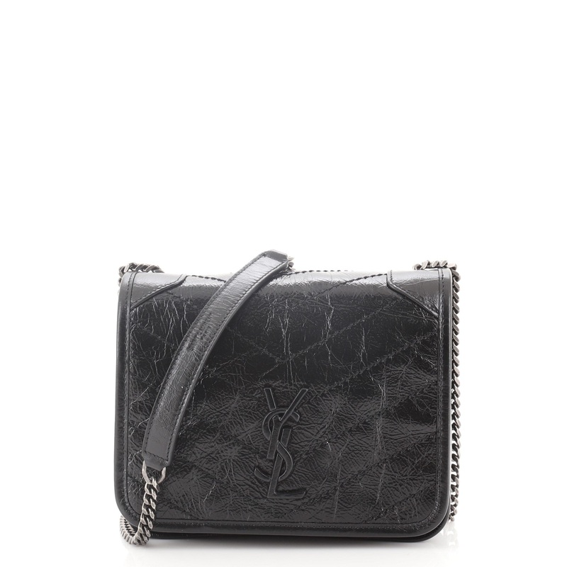 Niki Chain Wallet Matelasse Chevron Leather S744816691582