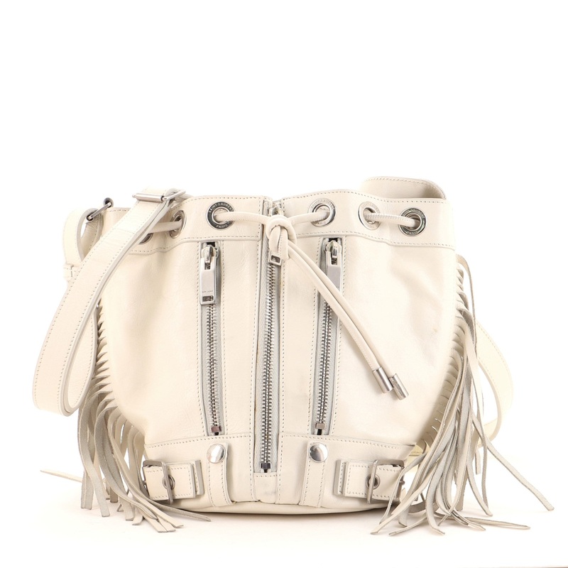 Rider Bucket Bag Fringe Leather Mini S744816685585