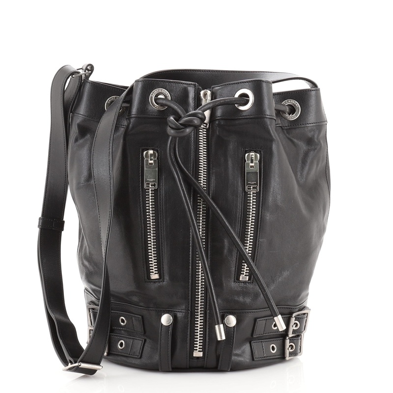Rider Bucket Bag Leather Medium S744816688743