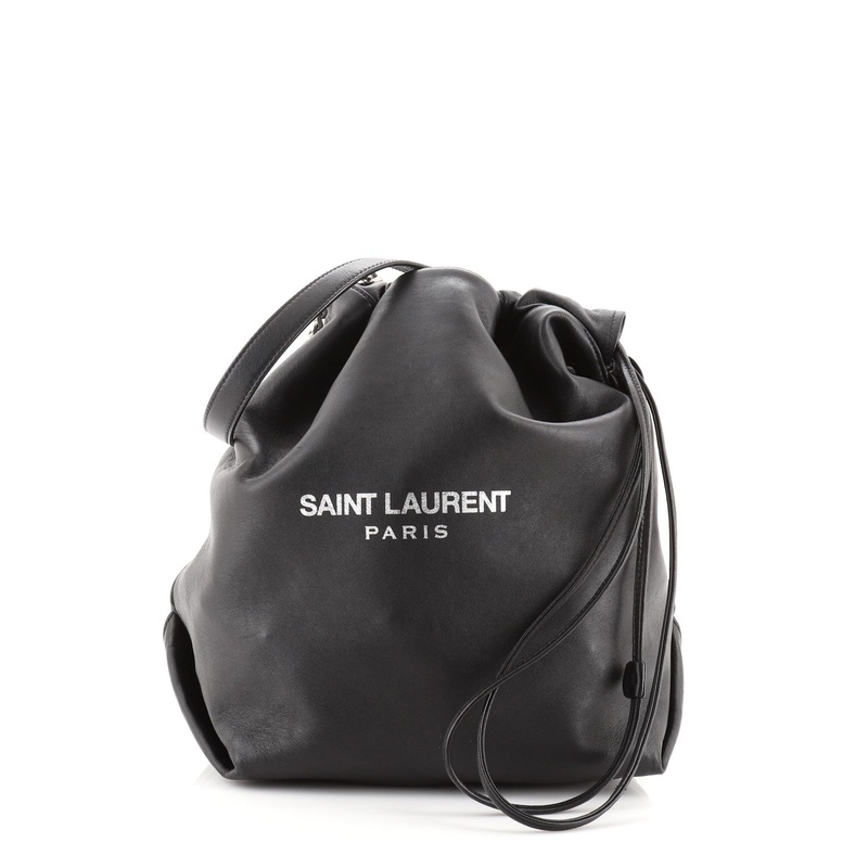 Teddy Bucket Bag Leather Small S744816688788