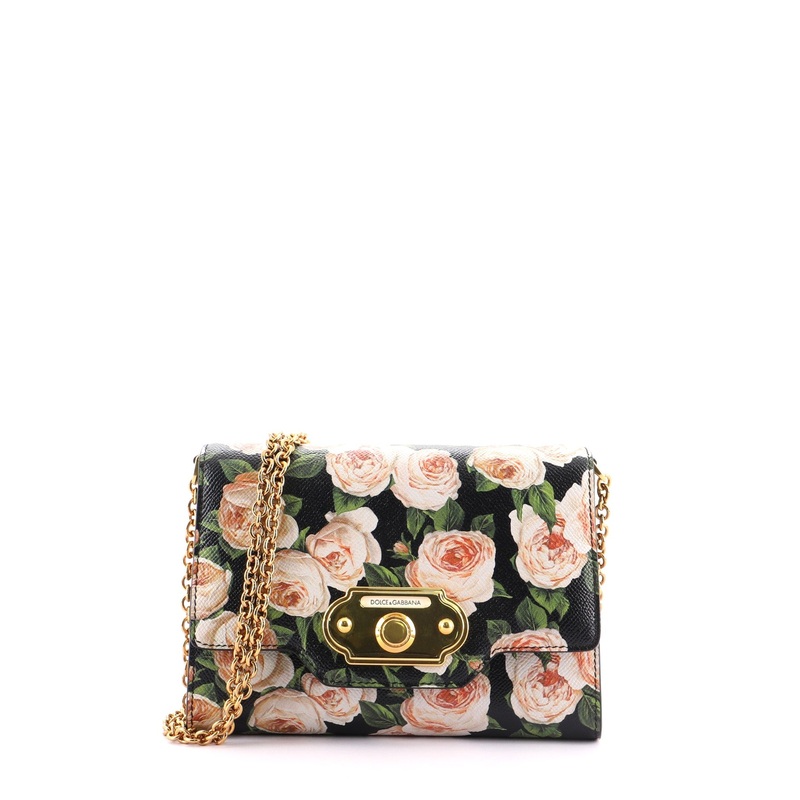 Welcome Crossbody Bag Printed Leather Small