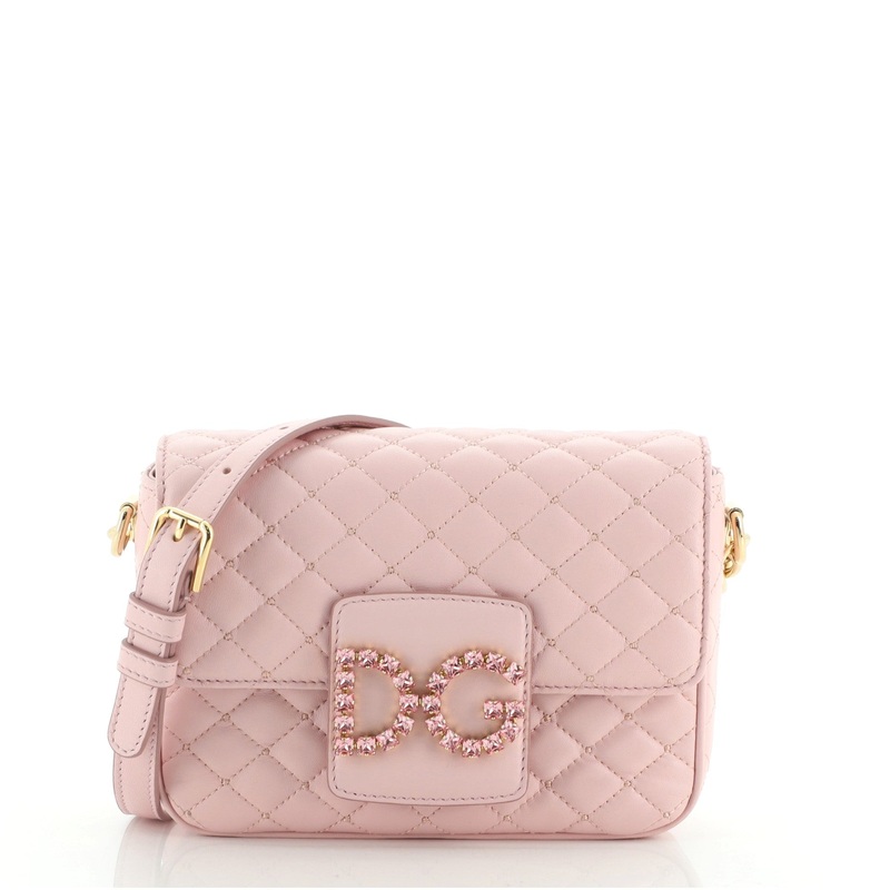 Millennials Shoulder Bag Quilted Leather Mini