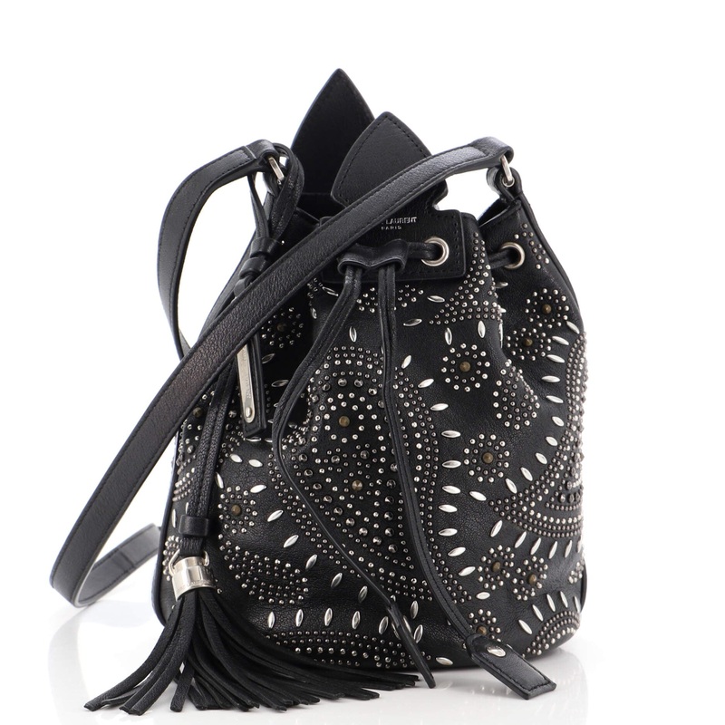 Anja Bucket Bag Studded Leather Small