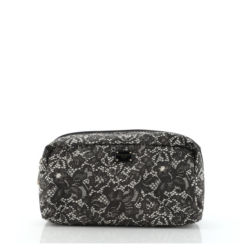 Cosmetic Pouch Printed Canvas Small S744816659882