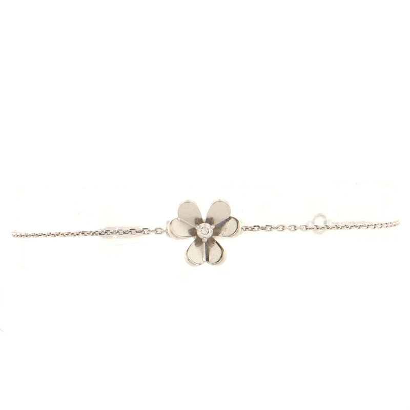 Frivole Bracelet 18K White Gold and Diamond Mini S744816652808