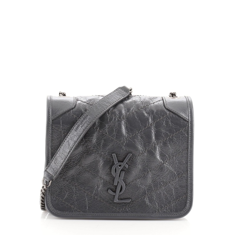 Niki Chain Wallet Matelasse Chevron Leather S744816653714