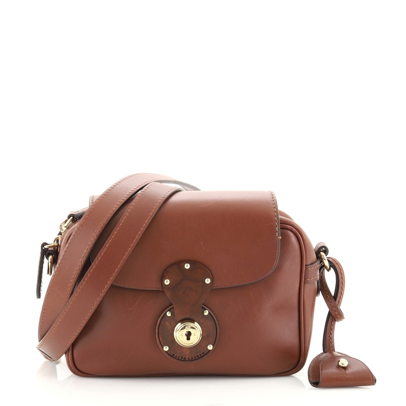 Ricky Zip Flap Crossbody Bag Leather Small